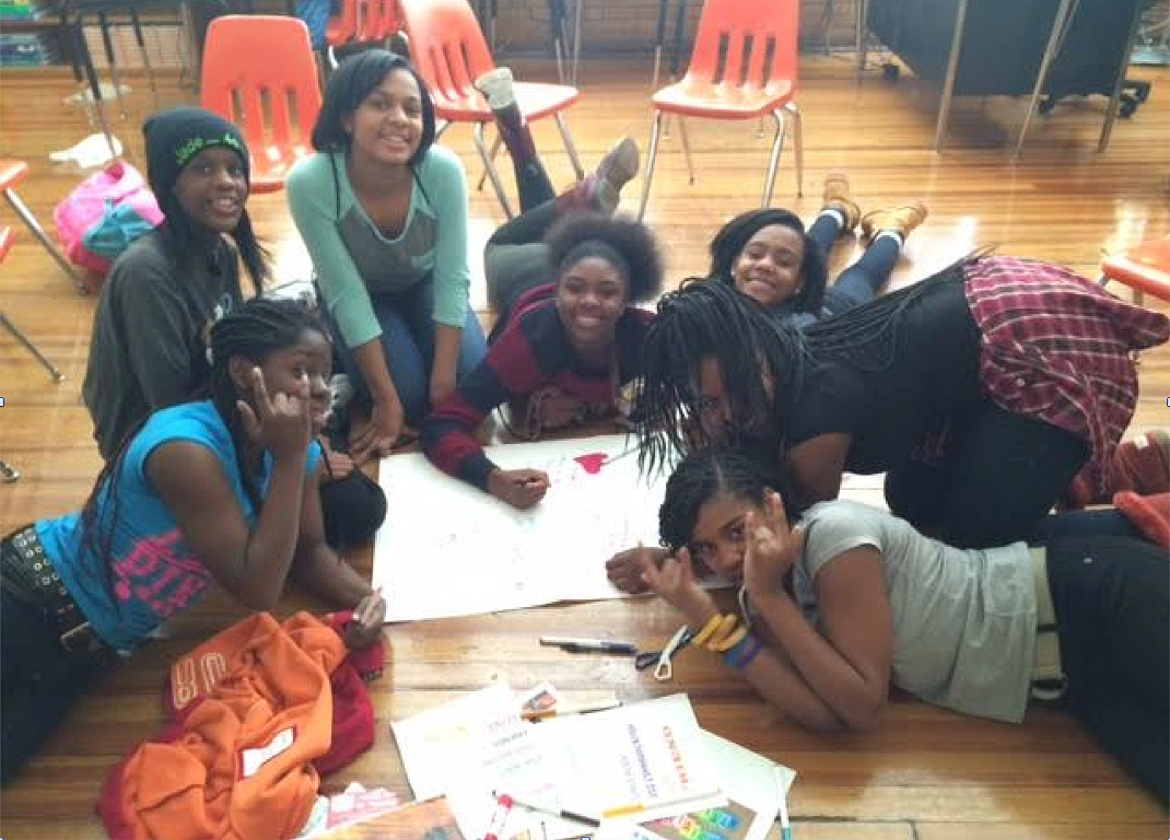 happy girls graduating